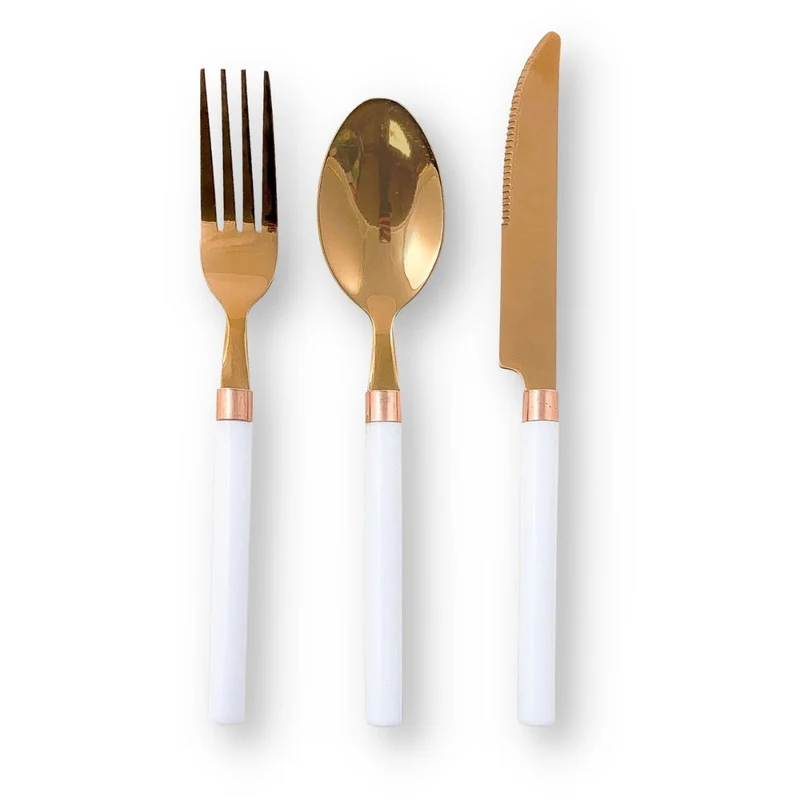 Tris Posate | White Bronze