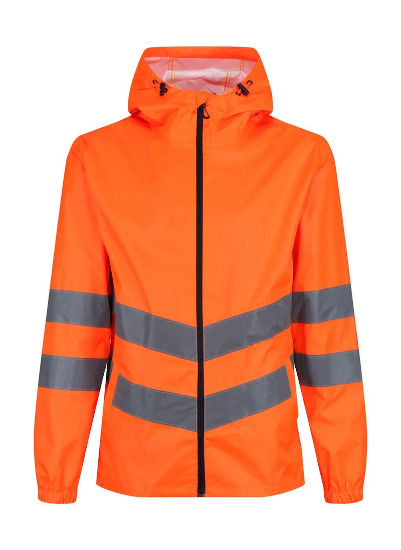 Hi-Vis Packaway Waterproof Jacket | 19817