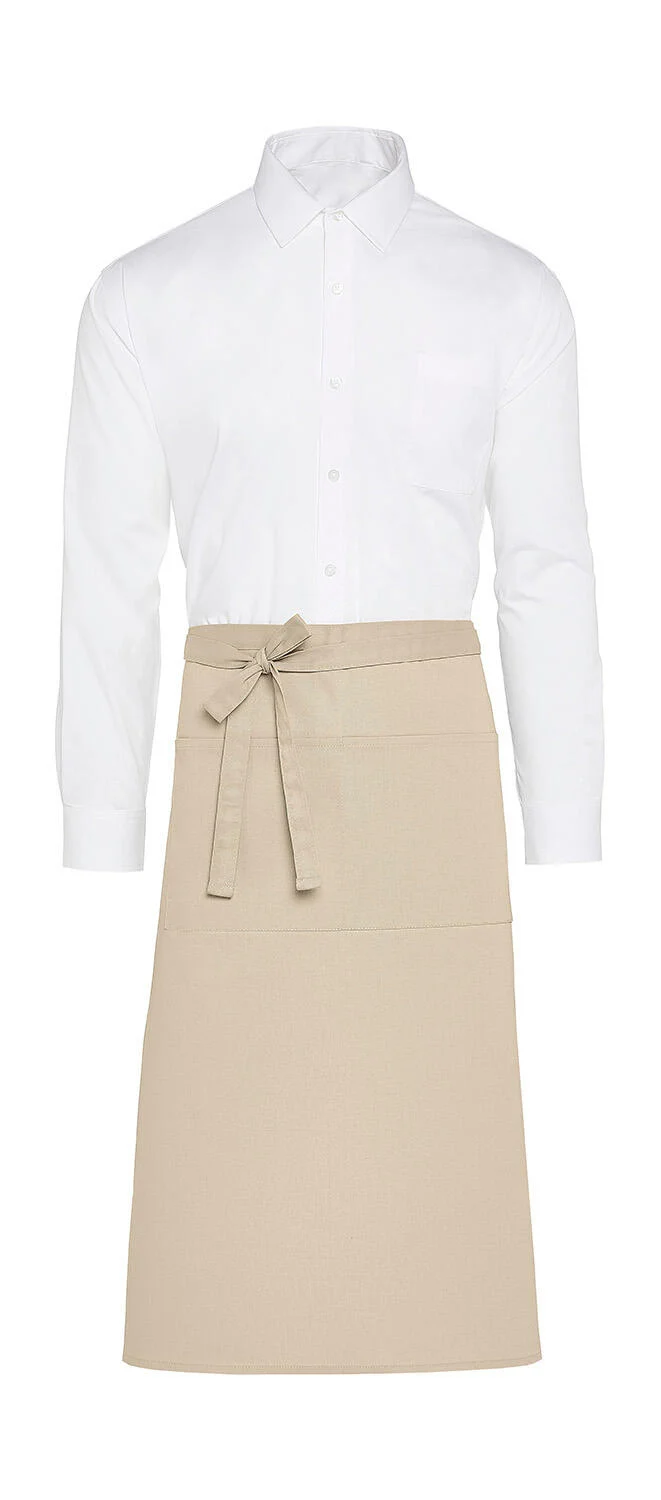 Recycled Bistro Apron with Pocket | ROME 95859