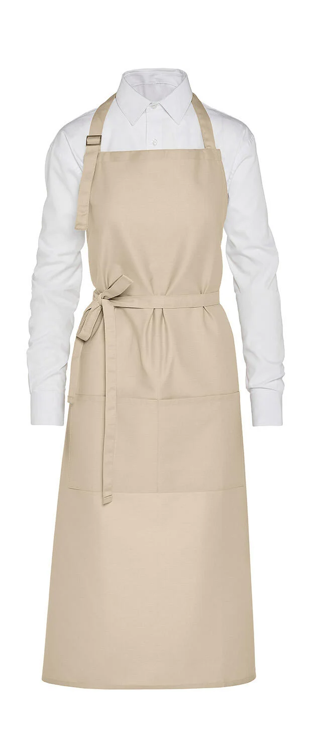Recycled Bib Apron with Pocket – AMSTERDAM | 97259