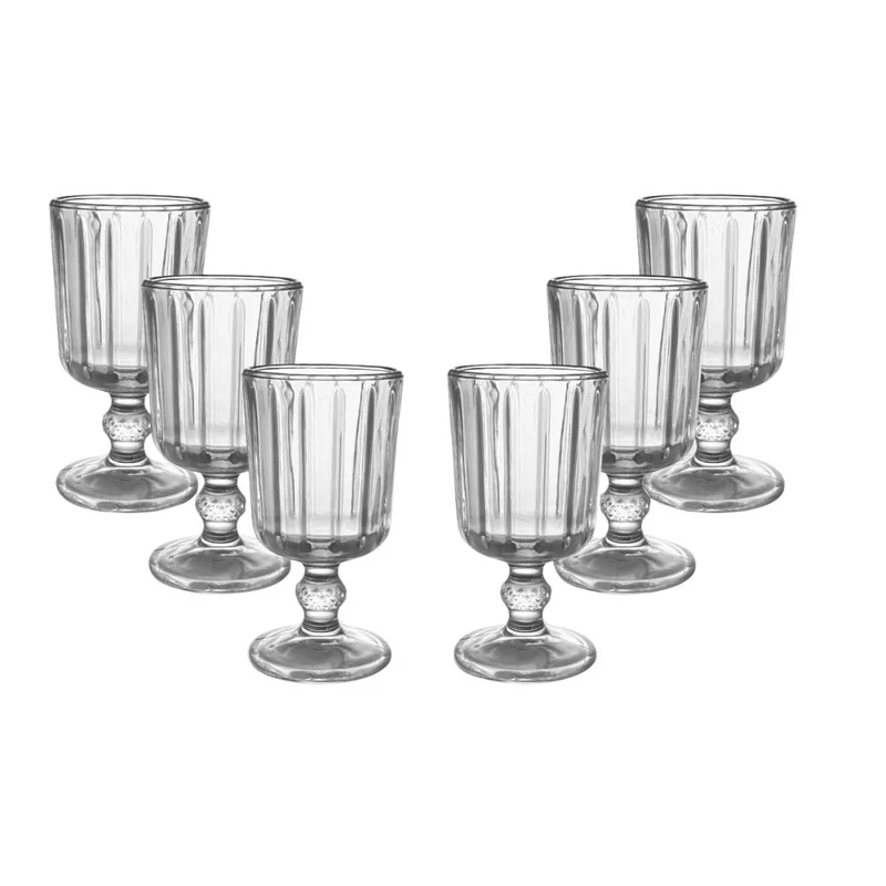 Set da 6 Bicchieri 65 ml | Diamond | Eleganza e Stile in Vetro