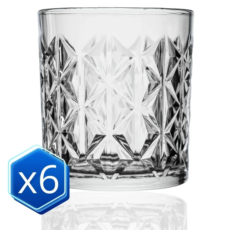 Set da 6 Bicchieri Americano 330 ml | Eleganza e Stile
