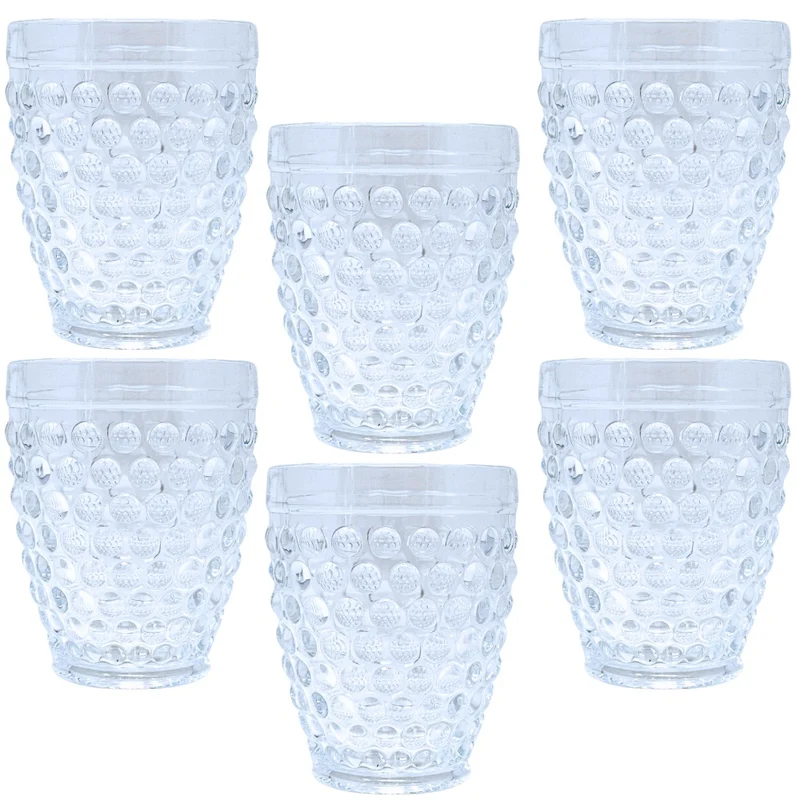 Set da 6 Bicchieri per Acqua 270 ml | Design Elegante e Funzionale