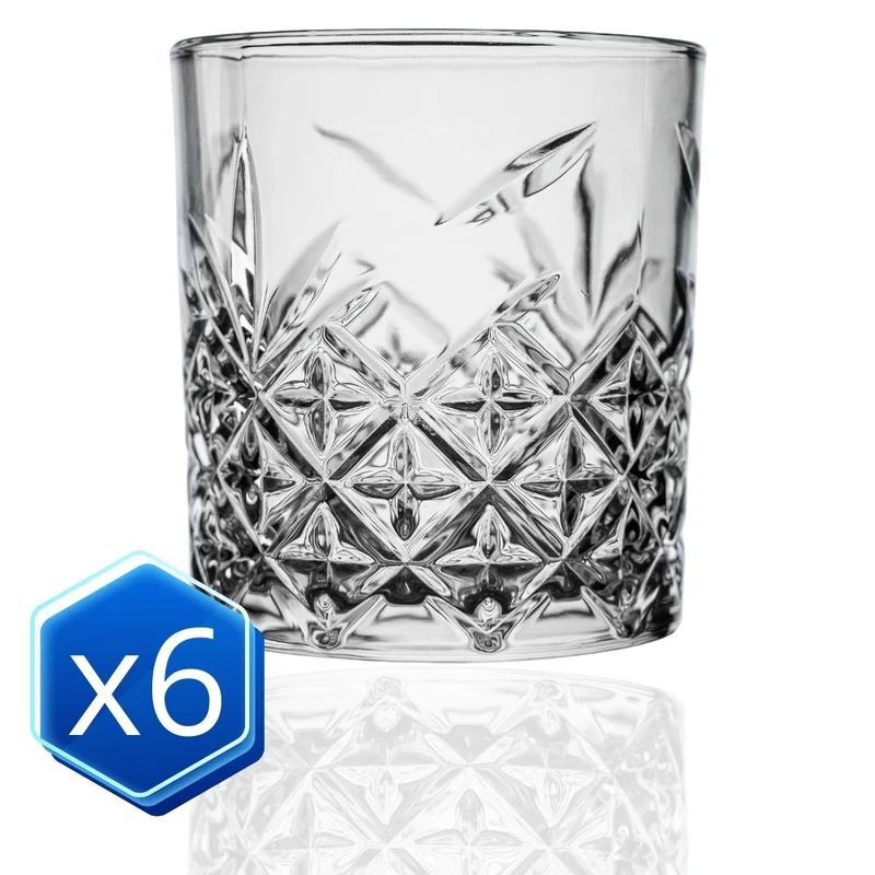 Set da 6 Bicchieri Acqua - Gin Tonic | Eleganza in Vetro