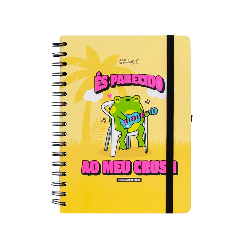 Agenda Mr. Wonderful 2026-27 Semanal - És parecido ao meu crush