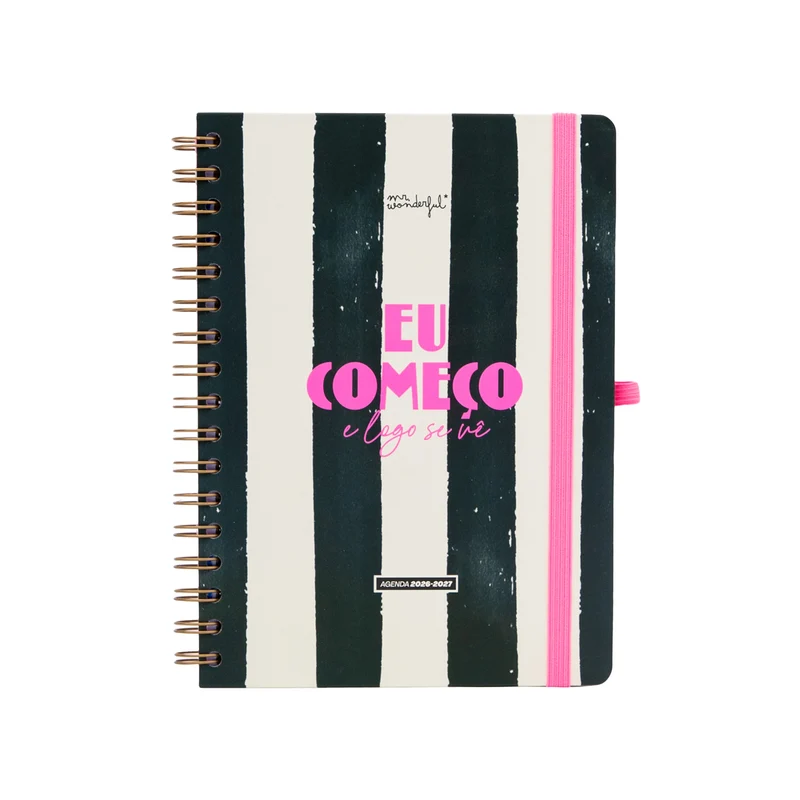 Agenda Mr. Wonderful 2026-27 Semanal - Eu começo e logo se vê