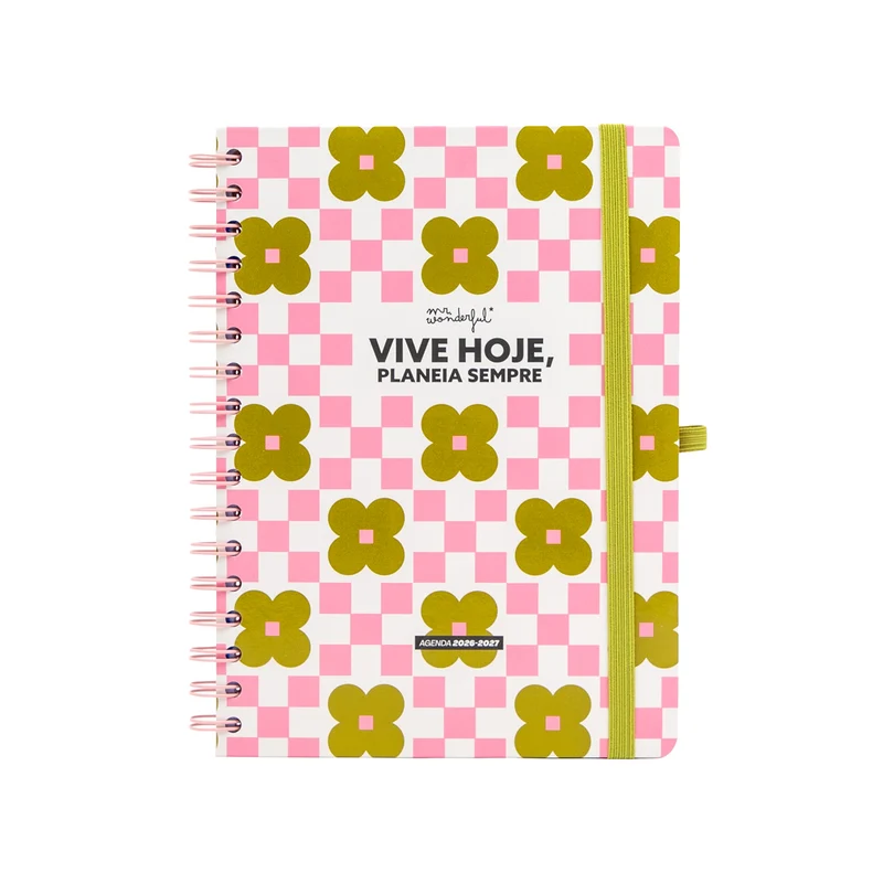 Agenda Mr. Wonderful 2026-27 Semanal - Vive hoje, planeia sempre