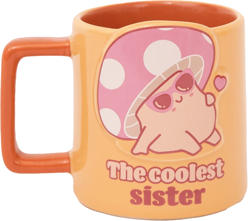 Taza 3D seta - The coolest sister