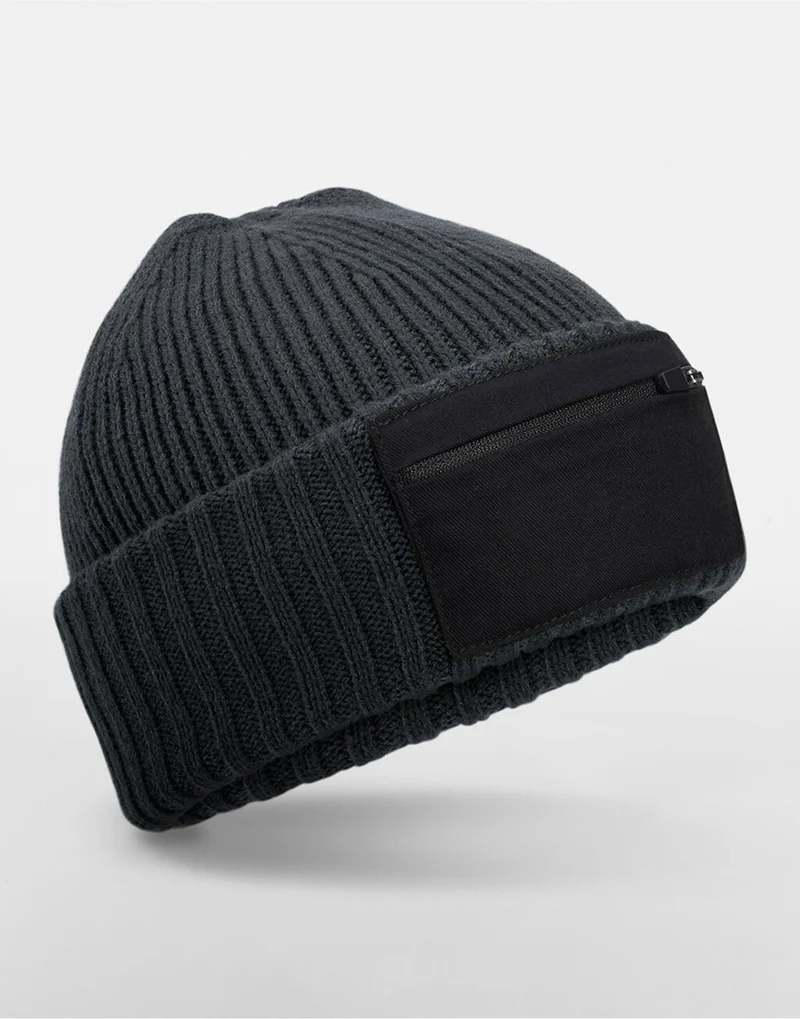 Zip Patch Beanie - Recycled & Customizable | 10269
