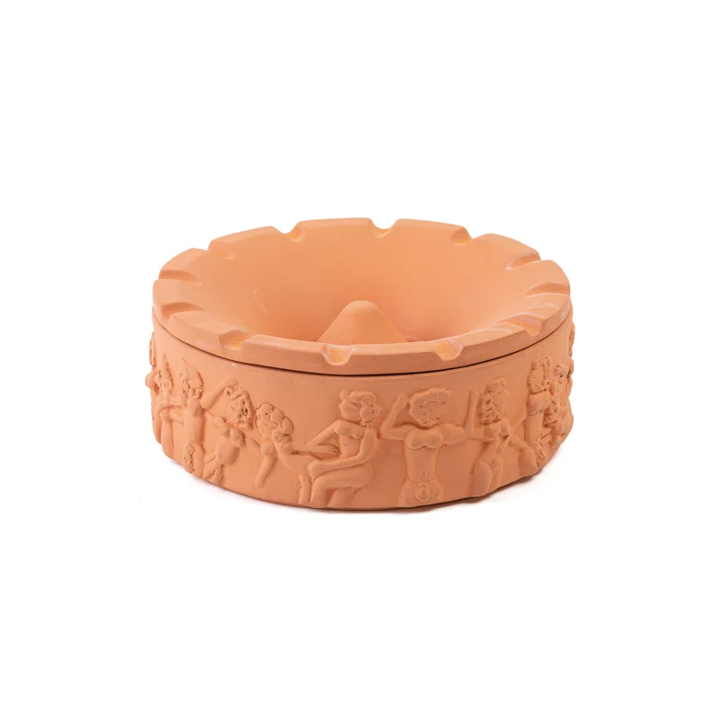 Magna Graecia Terracotta Ashtray Dialogues