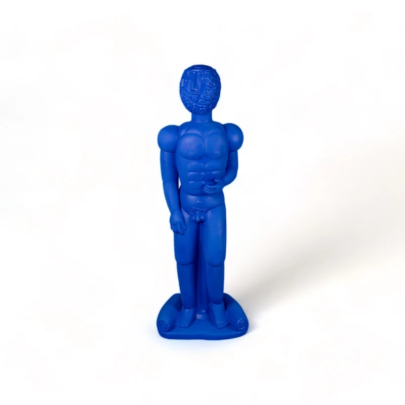 Terracotta Statue Bronzo Blue