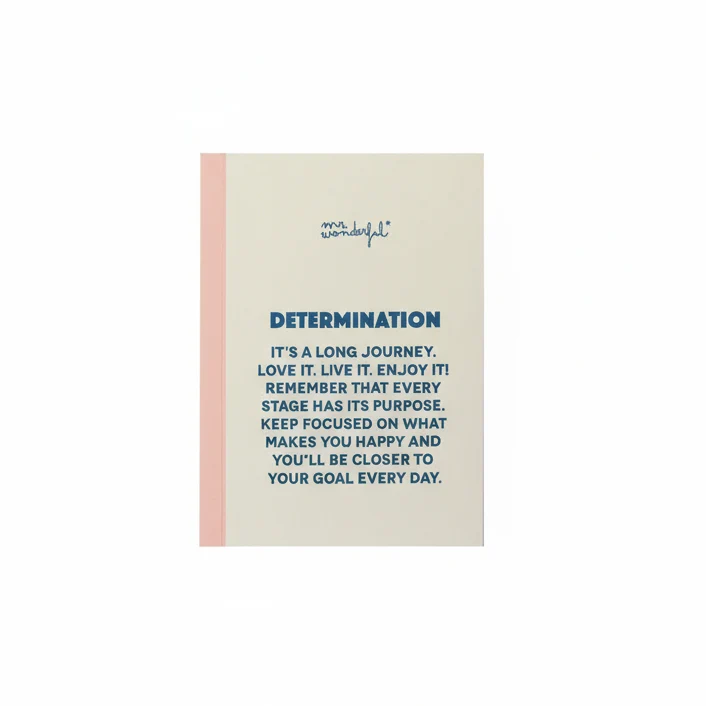 Set de 3 libretas A6 - Determination
