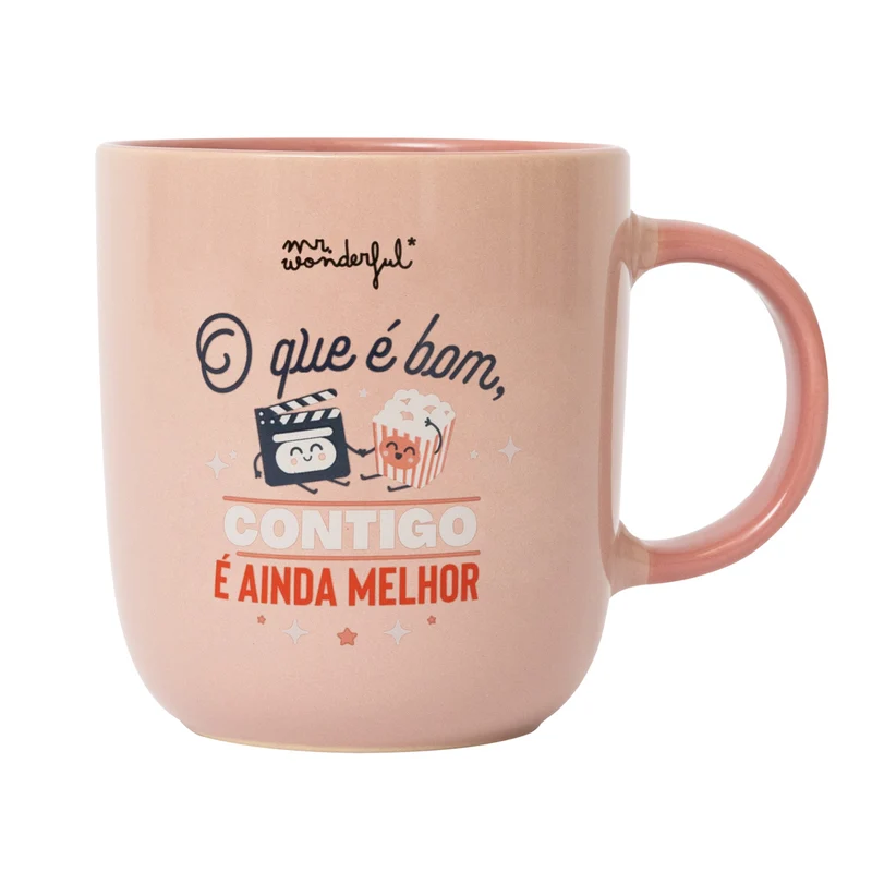 Caneca - O que é bom, contigo, é ainda melhor