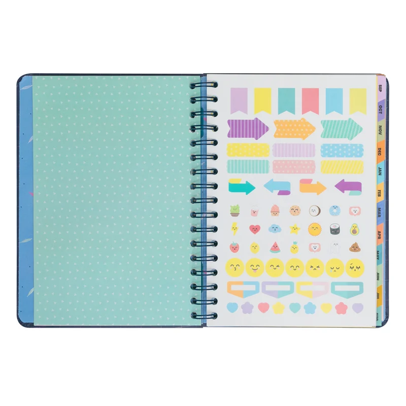 Wonder Diary 2024-25 Week view - Promising plans and fulfilling dreams.