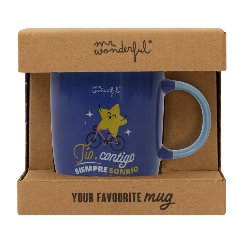 Taza - Tío, contigo siempre sonrío.