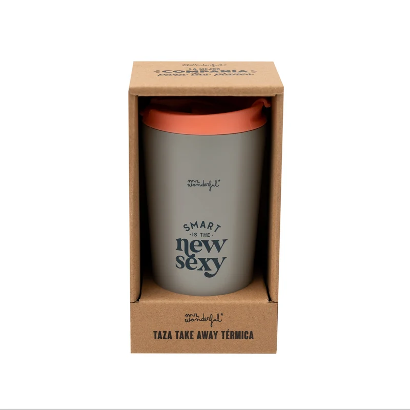 Taza térmica take away - Smart is the new sexy