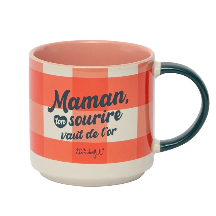 Mug - Maman, ton sourire vaut de l'or